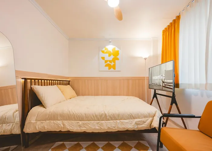 公寓 Wooden Breeze, Near Olympic Park, 1 Min Walk From The Subway Station *