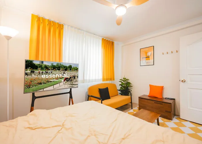 公寓 Wooden Breeze, Near Olympic Park, 1 Min Walk From The Subway Station *